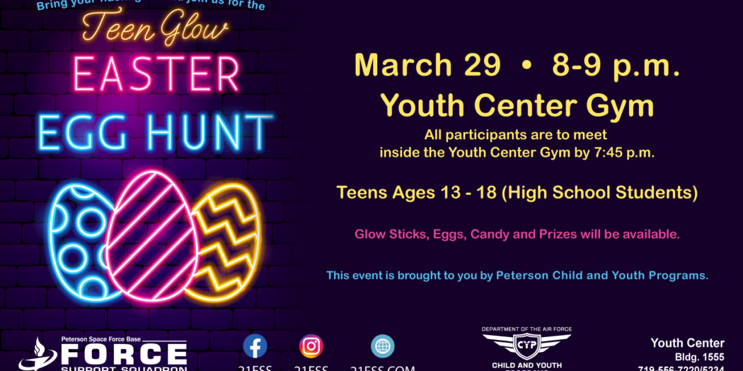 Teen Glow Easter Egg Hunt