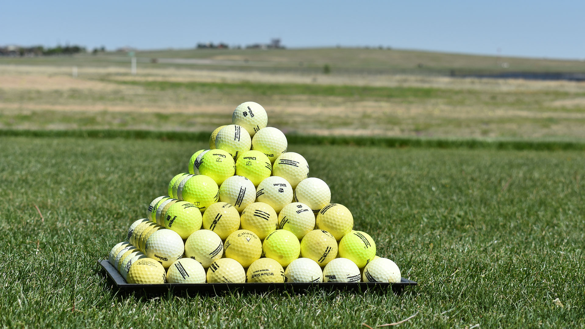 Golf Balls on the Peterson SFB Driving Range