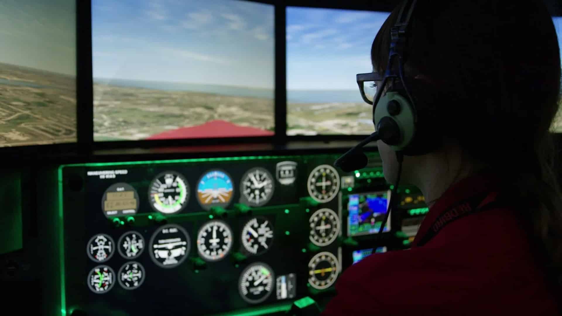 Peterson SFB Flight Simulator