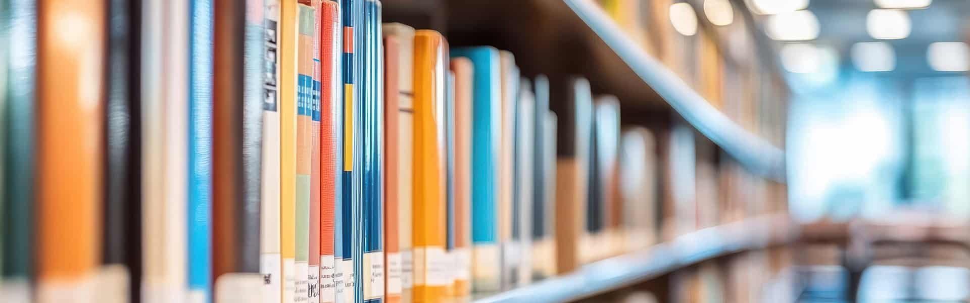 Books at the Peterson SFB Library